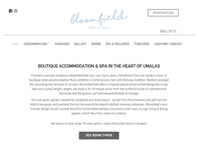 Tablet Screenshot of bloomfieldbali.com